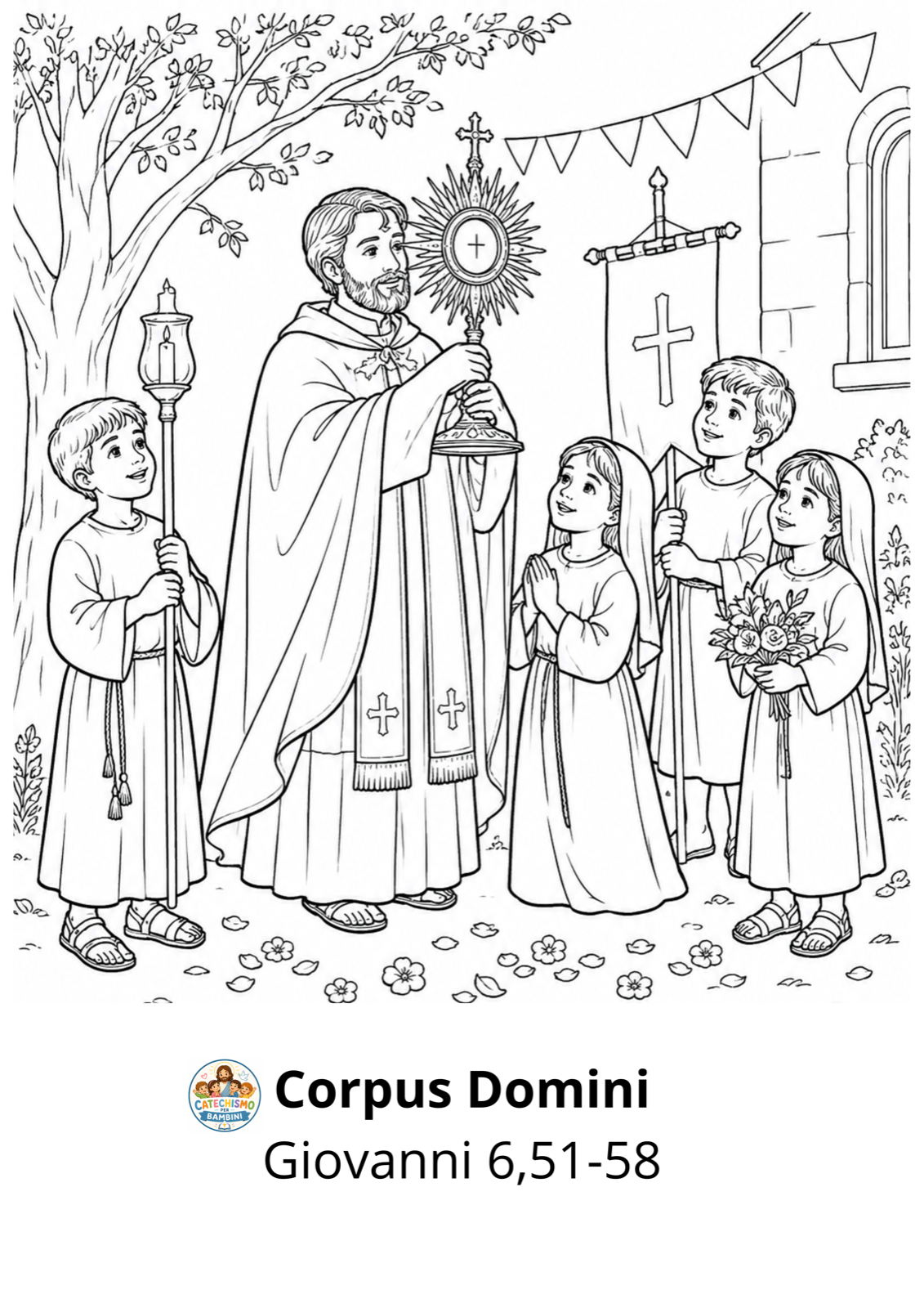 Disegno da colorare: Corpus Domini