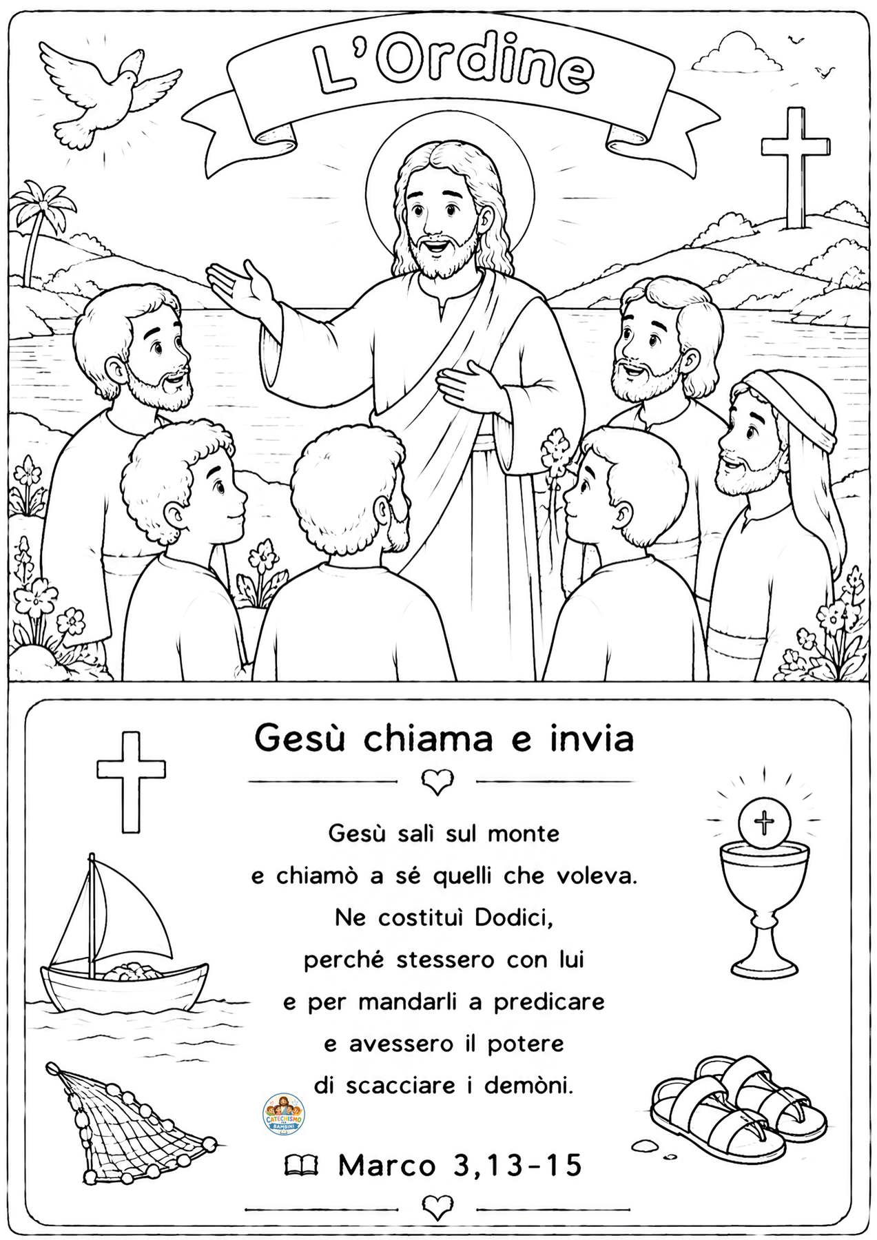 Disegno da colorare: L'Ordine